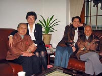 Ruowei's parents
